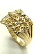 9ct Yellow Solid Gold 4 Row