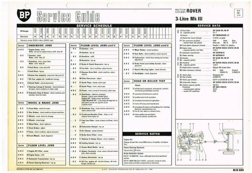 Rover litre mk3 saloon - 3.0,