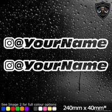2x Instagram Custom Stickers