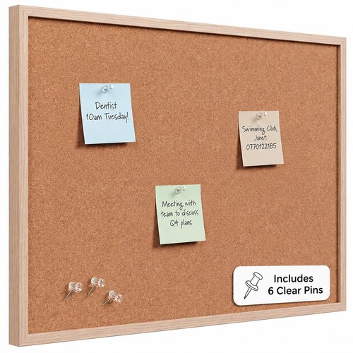 Cork board 44cm 33cm pin - x,