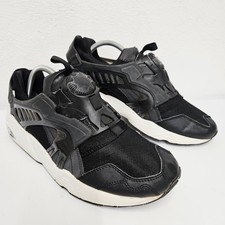 Puma Disc Blaze Triomic Core Black White Men's Size UK 9 Trainers  358324 02