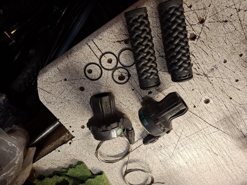 Gripshift quartz 9sp - quartz, and