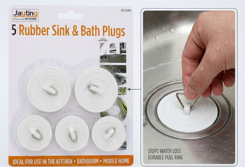Rubber sink bath plugs - sink,