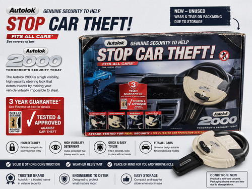 Autolok 2000 steering wheel - steering,