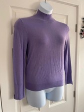 Zara - Turtleneck Lilac Jumper