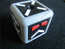 TERRAHAWKS ZELDA CUBE - Bandai toy compatible - big 2 inch full colour version