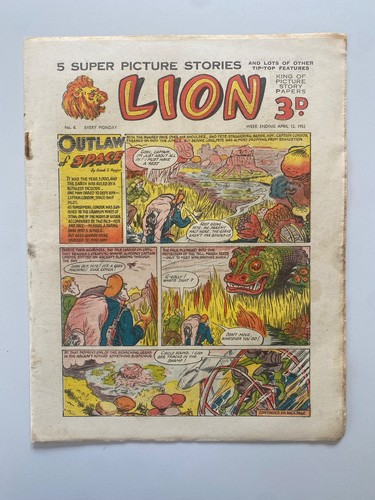 Lion comic april 12th 1952 - lion,