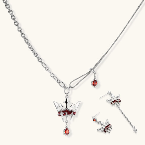 Royal crimson crown set - royal,