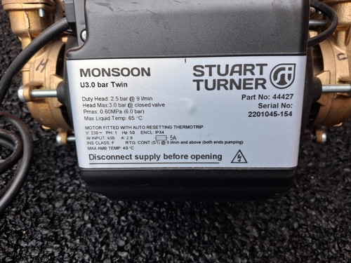 Stuart turner monsoon bar - turner, 3-bar