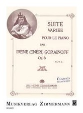 Suite variée op. 81 piano
