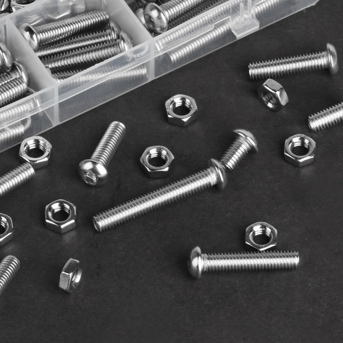 698 pcs m6 bolts - 698, m5