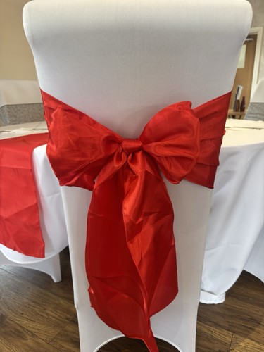 10x red ribbon - ribbon, wedding