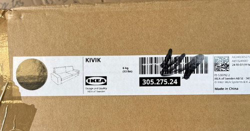 Ikea kivik seater sofa - kivik, 3