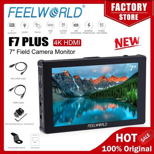 Feelworld plus inch dslr - plus, 7-inch