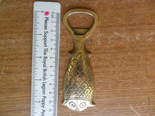 Vintage brass fish shaped - vintage,