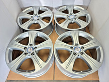 4x GENUINE SILVER MERCEDES A B