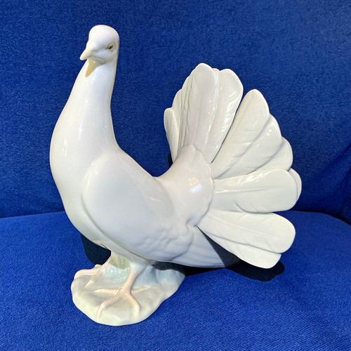 Lladró white porcelain dove - lladró,