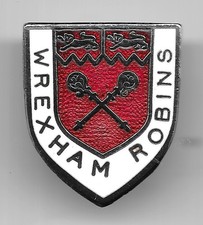 Vintage Wrexham FC Enamel