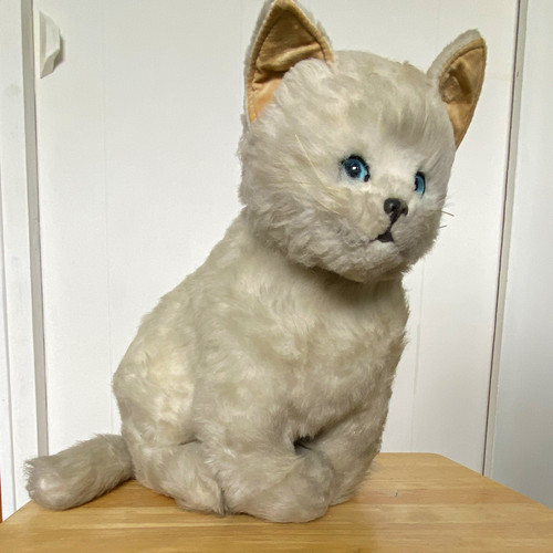 Vintage retired white plush - white,