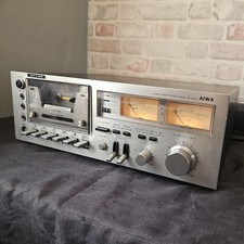 Vintage 70s AIWA AD-6550 Cassette Deck
