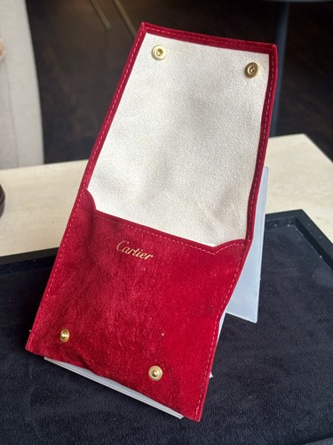Cartier velvet travel - cartier, watch