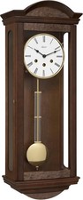 Luxury Walnut Mechanical Wall Clock 66cm Westminster Chime Vintage Pendulum