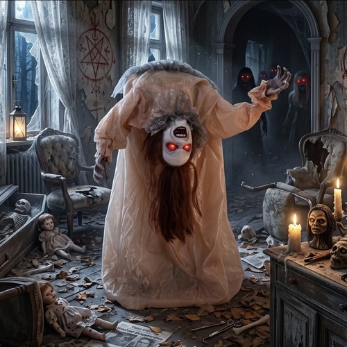 Animated halloween ghost prop - ghost,