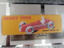 Dinky No23N Maserati Racing Car -  Replica / Repro Box