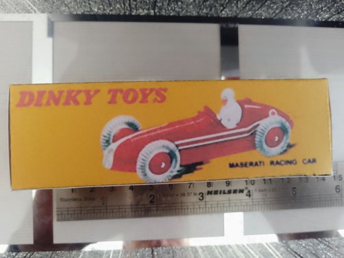 Dinky no23n maserati - dinky, racing