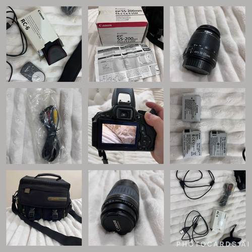 Canon 650d dslr camera 2x - canon,
