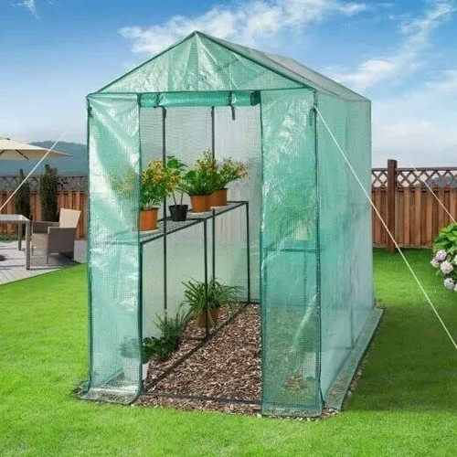 Walk greenhouse garden - in,