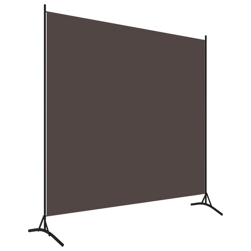 Panel room divider brown - 1-panel,
