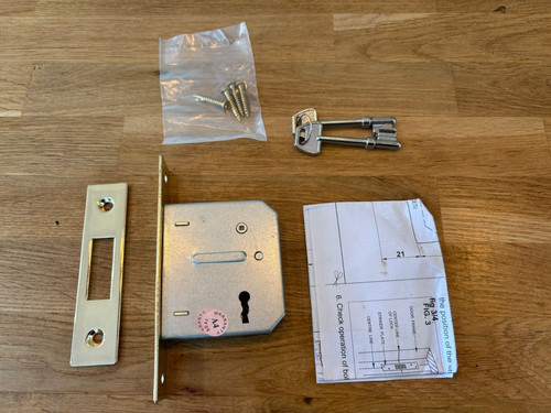 Lever deadlock 5 - lever, inch