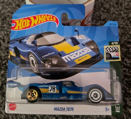 Hotwheels mazda 787b blue - mazda,