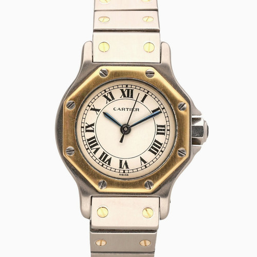 Cartier santos octagon 0907 - cartier,