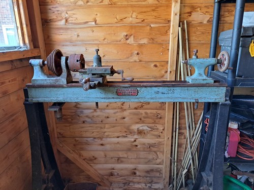 Vintage lathe payne full - -,