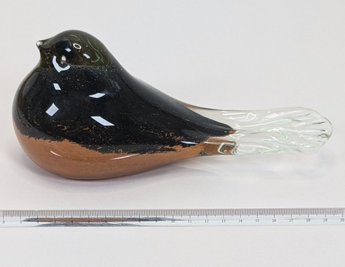 Vintage murano sparrow bird - vintage,