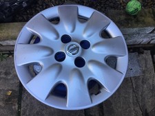 Nissan Micra K12 Model Genuine 14" Hubcap In Lightly  Scuffed Only  2003/2010 Md