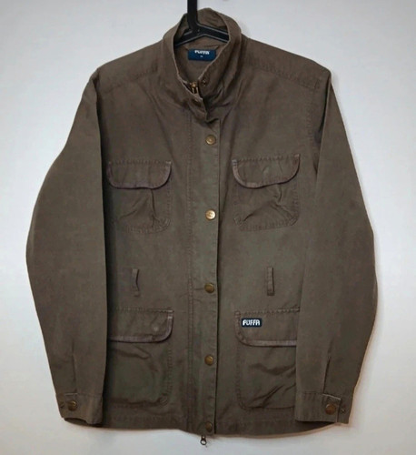 Vintage puffa khaki brown - vintage,