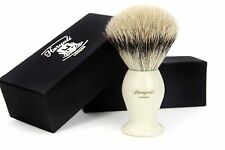 Shaving Brush Synthetic Silver