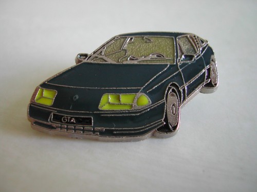 Pin car alpine sport - pin's,
