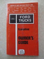 Original 1981 Ford Econoline