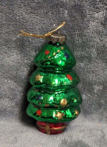 Christmas tree shaped glass - christmas,