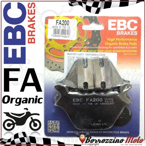 Brake pads rear - rear, ebc