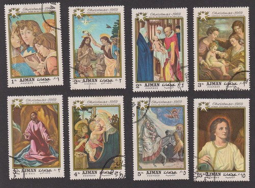 Ajman 1969 christmas - ,