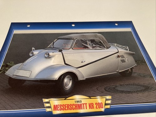 Messerschmitt kr200 1963 - messerschmitt, kr