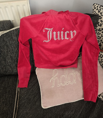 Juicy couture pink velour 2pc - pink,