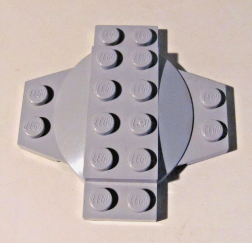 Lego plate cross with dome - lego,