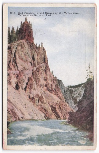 Vintage hand tinted postcard - vintage,