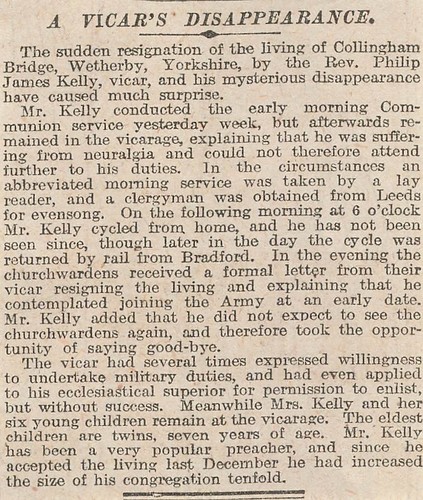 1917 vicars disappearance - 1917,